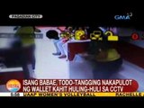 UB: Isang babae sa Pagadian City, todo-tangging nakapulot ng wallet kahit huling-huli sa CCTV