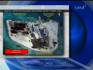 Mabini o Johnson Reef sa pinag-aagawang Spratlys, tinatayuan din ng mga bagong istruktura ng China