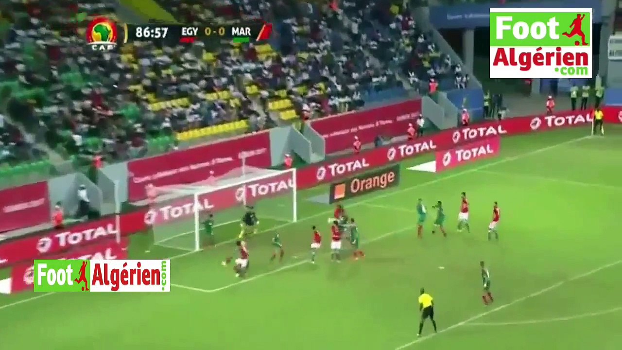 CAN 2017 : Maroc 0 - Egypte 1