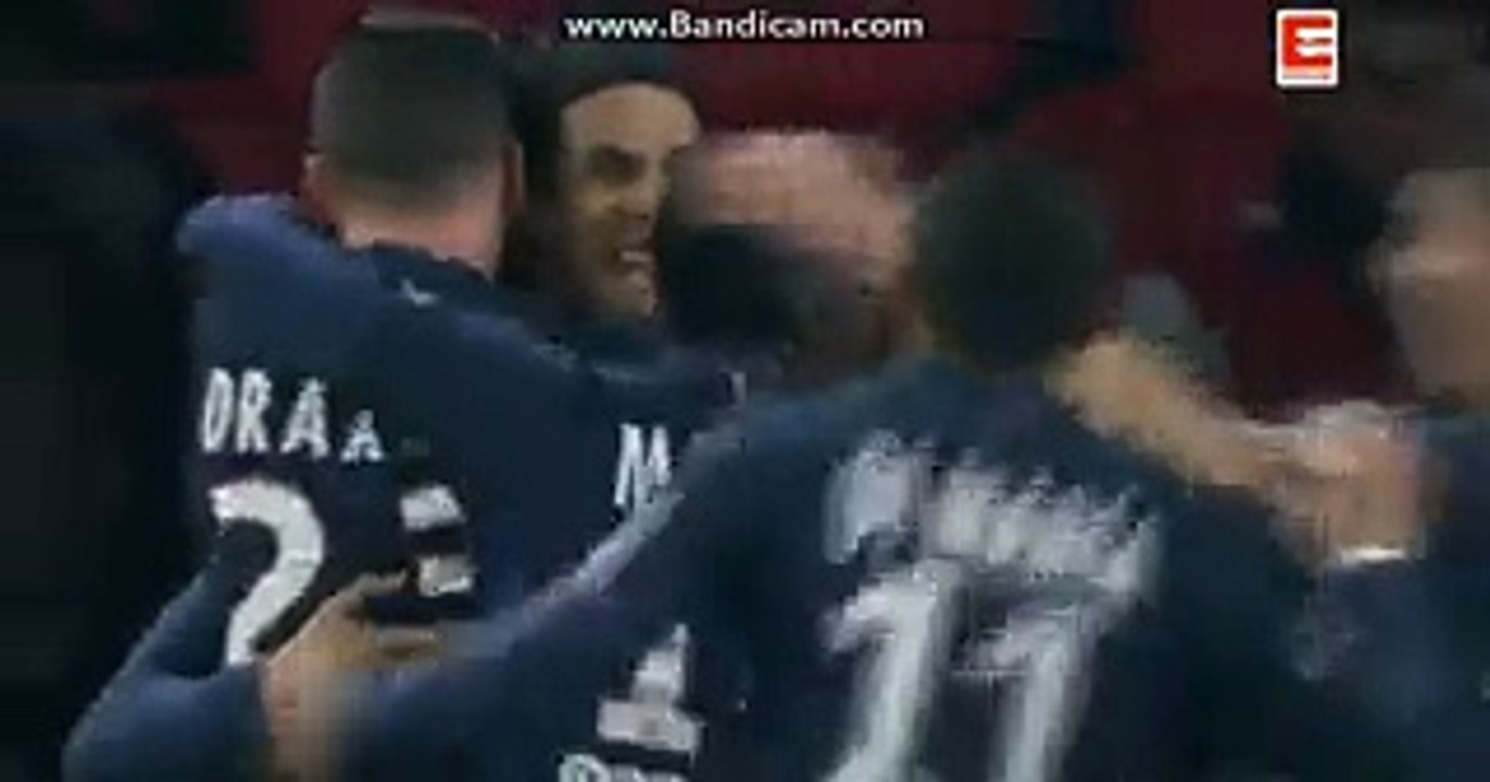 Edinson Cavani Penalty Goal HD - PSG 1-0 Monaco 29.01.2017HD