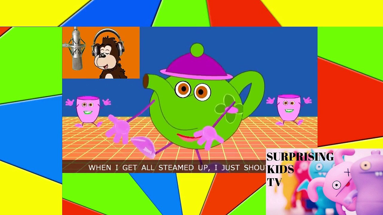 I Am A Little Teapot.Kids song.