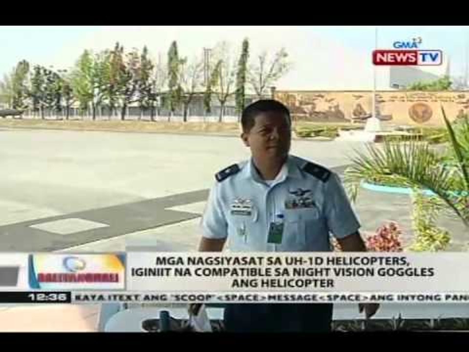Nabiling refurbished UH-1D helicopters para sa Phl Air Force, kulang daw sa securty features?