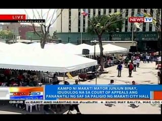 NTG: Kampo ni Mayor Binay, idudulog sa CA ang pananatili ng SAF sa paligid ng Makati City Hall