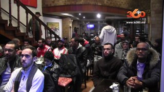 Maroc-Égypte- déception des supporters marocains dans un café casablancais
