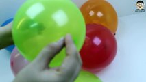 Узнайте цвета с воздушными шарами появляются воздушные шары воздушные шары распирает Цвет обучения Balloon Popping Fun