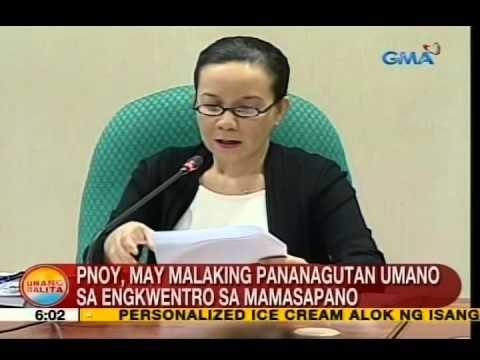 UB: PNoy, may malaking pananagutan umano sa engkwentro sa Mamasapano