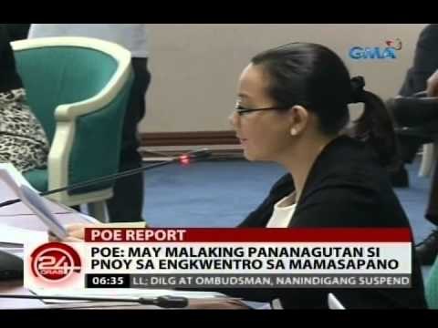 24 Oras: May malaking pananagutan si PNoy sa engkwentro sa Mamasapano