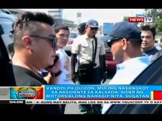 BP: Vandolph Quizon, muling nasangkot sa aksidente sa kalsada