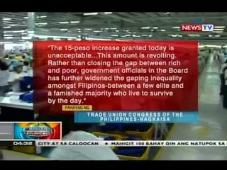 P15 na dagdag-sahod para sa minimum wage earners sa NCR, inaprubahan na ng DOLE
