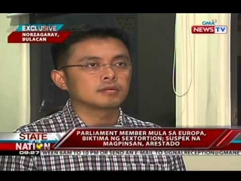 SONA: Parliament member mula sa Europa, biktima ng sextortion