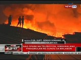 Nag-spark na telebisyon, hinihinalang pinagmulan ng sunog sa Malabon