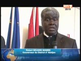 Coopération: Le gouverneur du district d'Abidjan Beugré Mambé en mission à Liège en Belgique