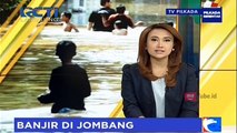 Banjir Rendam 5 Desa di Jombang, Warga Mengungsi ke Kantor Kades