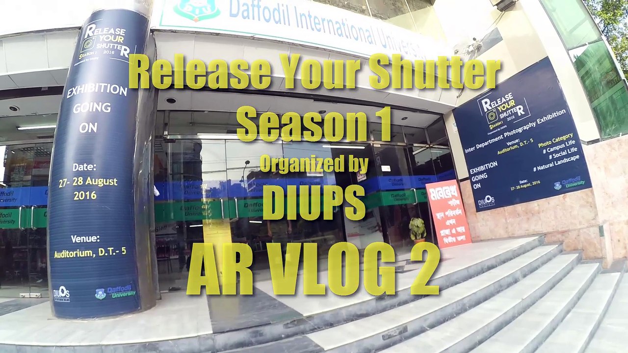 Release Your Shutter Season 1 - Exhibition organized by #DIUPS - AR Vlog 2