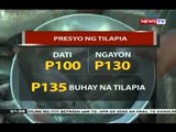 NTVL: Presyo ng bangus at tilapia sa Laoag City, tumaas ng P20 kada kilo