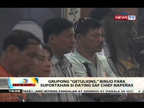 BT: Grupong 'Getulions,' binuo para suportahan si dating SAF Chief Napeñas