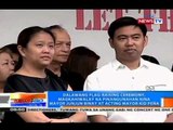 NTG: Dalawang flag-raising ceremony, magkahiwalay na pinangunahan nina Junjun Binay at Peña