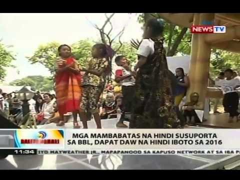 BT: Iba't ibang grupo, nagmartsa para sa kapayapaan at pagtalakay ng BBL