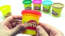 Play Doh Modelling Clay with Teddy Bird Heart Cookie Cutters Fun and Creative for Kids