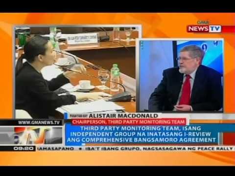 NTG: 3rd-party monitoring team, inatasang i-review ang Comprehensive Bangsamoro Agreement
