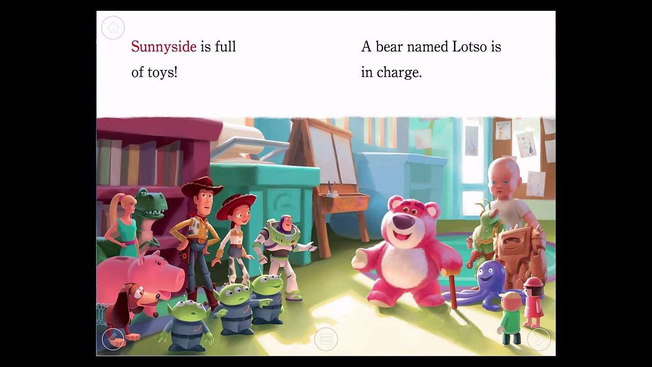 Toy Story 3: The Great Escape - iOS - Storybook
