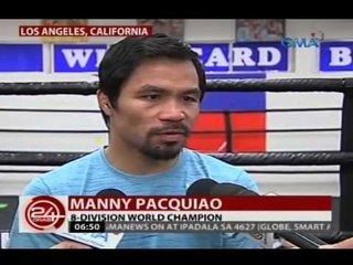 Pacman, personal na inasikaso ang deal para ipalabas sa GMA at iba pang TV Network laban niyaa