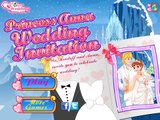 Princess Anna Wedding Invitation - Disney princess Frozen Games NEW new