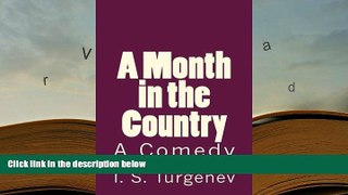 Download [PDF]  A Month in the Country: A Play (Timeless Classics) Trial Ebook