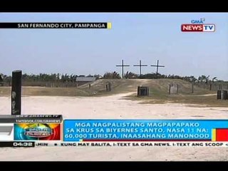 BP: Mga nagpalistang magpapapako sa krus sa San Fernando, Pampanga, 11 na