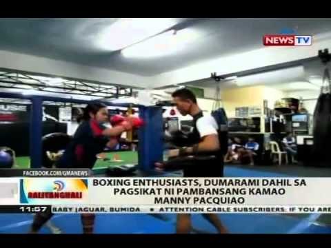 BT: Boxing enthusiasts, dumarami dahil sa pagsikat ni Pambansang Kamao Manny Pacquiao