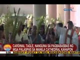 UB: Cardinal Tagle, nanguna sa pagbabasbas ng mga palaspas sa Manila Cathedral