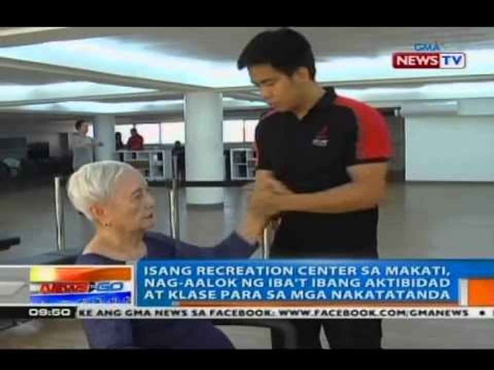 NTG: Isang recreation center, nag-aalok ng iba't ibang aktibidad at klase para sa mga nakatatanda