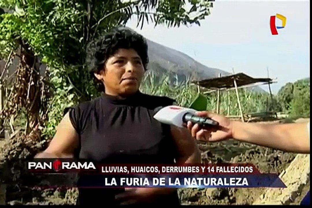 La furia de la naturaleza: lluvias, huaicos, derrumbes y 14 muertos