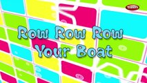 Row Row Row Your Boat With Actions | Nursery Rhymes For Kids With Lyrics | Action Songs For Children