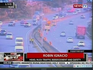 QRT: Panayam kay Robin Ignacio, head, NLEX-traffic management and safety