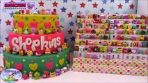 SHOPKINS Season 3 Giant Play Doh Surprise Cake - Surprise Egg and Toy Collector SETC