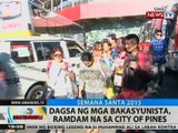 BT: Dagsa ng mga bakasyunista, ramdam na sa Baguio City