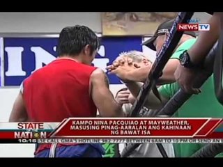 SONA: Manny Pacquiao, sumasailalim na sa mas matinding training