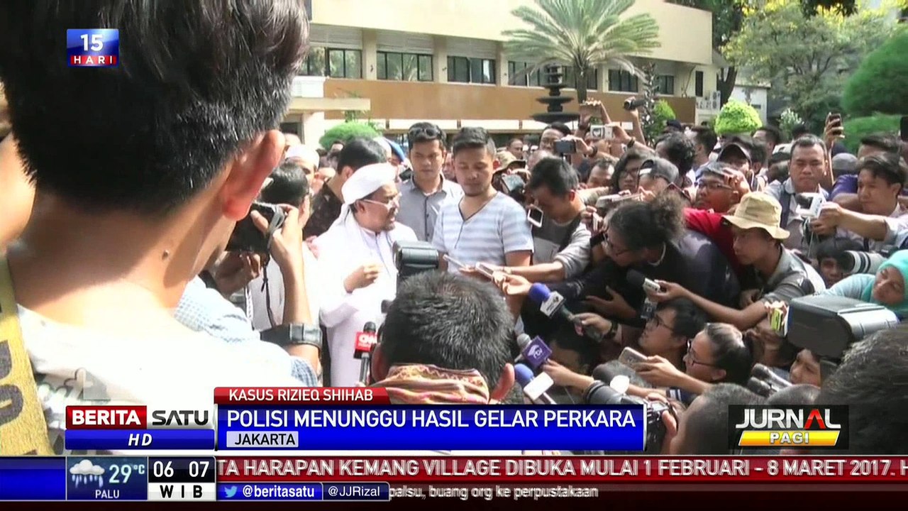 Polda Jabar Gelar Perkara Tentukan Nasib Rizieq...
