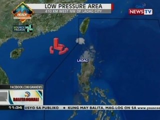 BT: Weather update as of 11:34 a.m. (April 06, 2015)