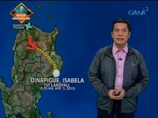 24 Oras: Weather update as of 5:48 p.m. (April 05, 2015)