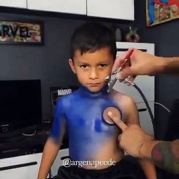 BEST BODY PAINT EVER AMAZING ART!!!