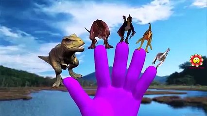 Download Video: Dinosaurs Cartoons for Children Finger Family Rhymes | Dinosaurs Finger Family Nursery Rhymes