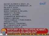 UB: Mayor Junjun Binay at iba pang opisyal ng Makati, sinampahan ng reklamong graft