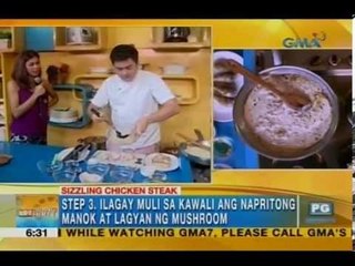 Kitchen Hirit: Sizzling chicken steak with mushroom gravy | Unang Hirit
