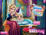 Эльза Frozen Игры—Малышка Эльзы—Онлайн Видео Игры Для Детей Мультфильм new