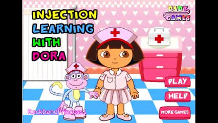 Dora The Explorer Online Games Dora Injection Hygiene Game