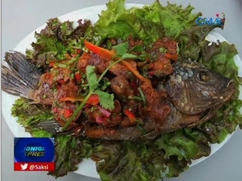 Saksi: Tilapia, ginawang crispy at nilagyan ng maraming herbs