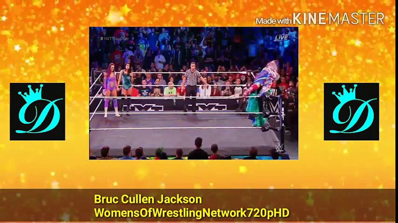 WWE NXT Takeover San Antonio 2017 Asuka vs Peyton Royce vs Nikki Cross vs Billie Kay