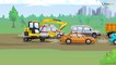 The Bulldozer and his Trucks Friends | Construction Trucks & Service Vehicles Cartoons for children